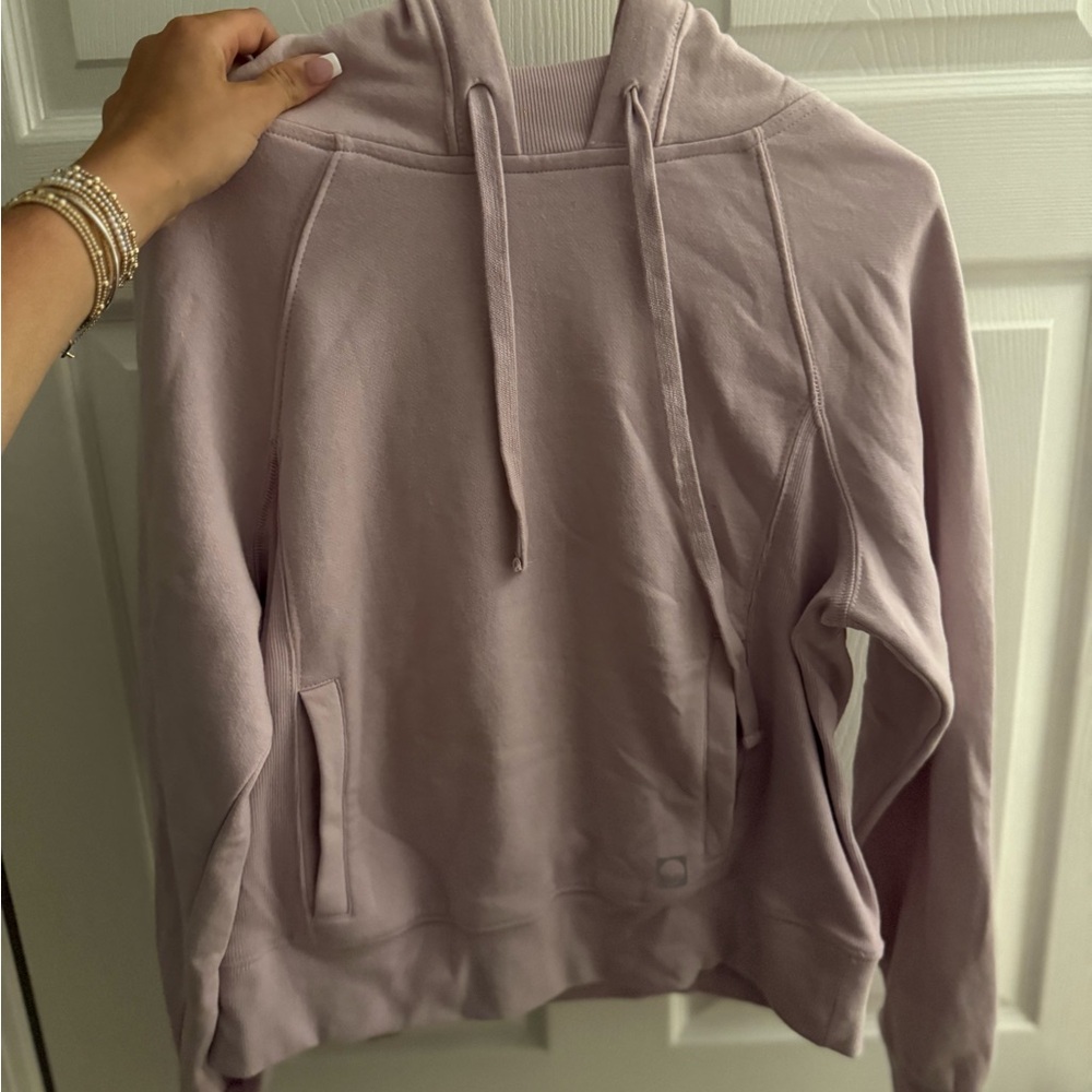Anthropology pink hoodie